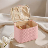 Large Travel Makeup Bag Organizer Cosmetic Bags with Dividers