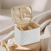 Large Travel Makeup Bag Organizer Cosmetic Bags with Dividers