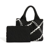 Fashion Woven Tote Handbag