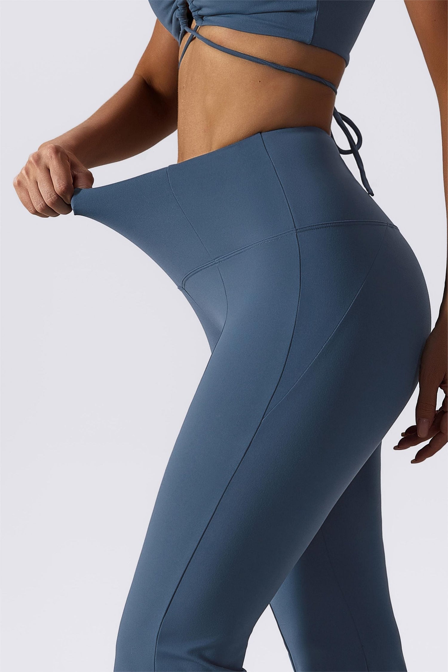 Split-Hem Flared Pants - Stylish &amp; Comfortable Yoga Wear