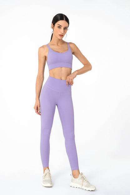 High-Rise Tummy Control Yoga Leggings