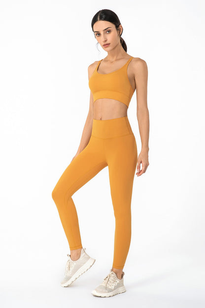 High-Rise Tummy Control Yoga Leggings