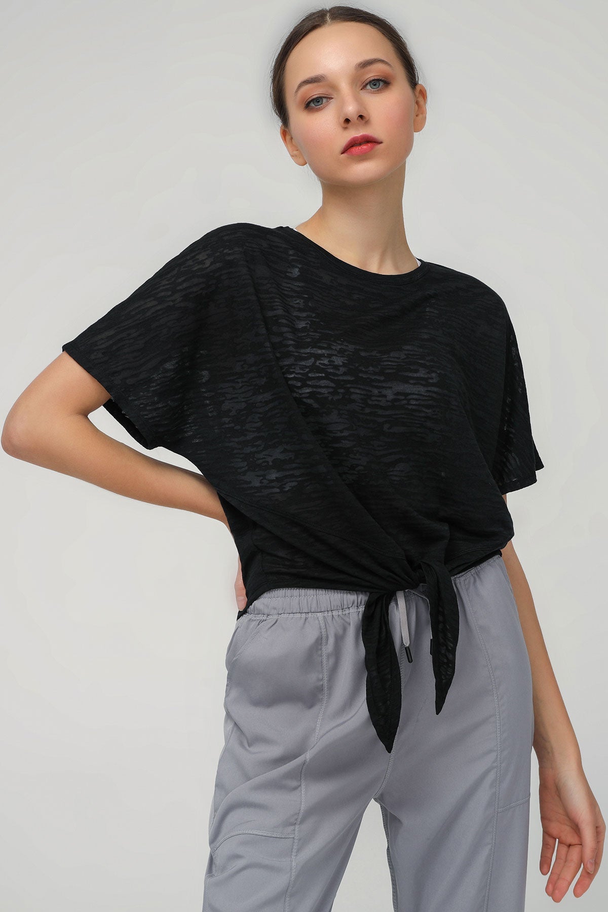 Short Sleeve Burnt-Out Shirts | Trendy &amp; Lightweight Women&