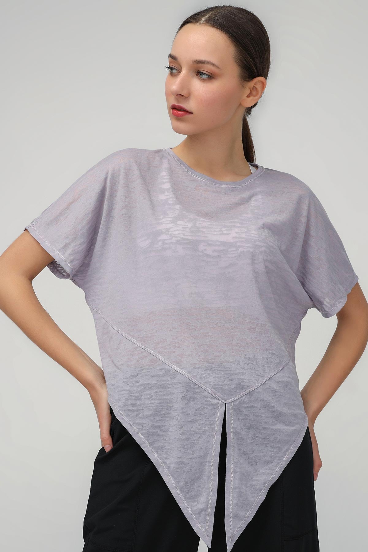 Short Sleeve Burnt-Out Shirts | Trendy &amp; Lightweight Women&