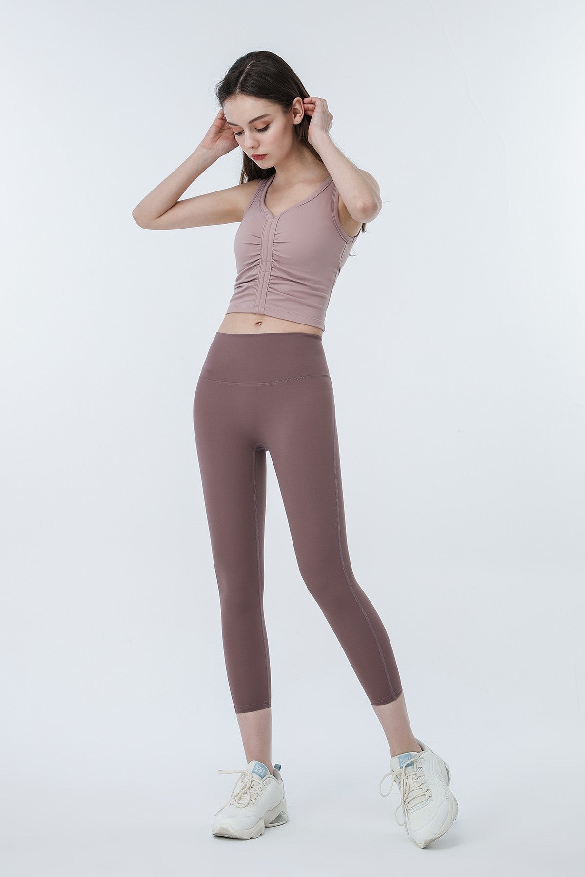 High-Rise Capri Leggings