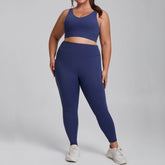 Workout Sets with Cross Back Sports Bra and Legging