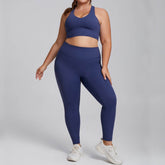 Workout Sets with X Back Sports Bra and Legging
