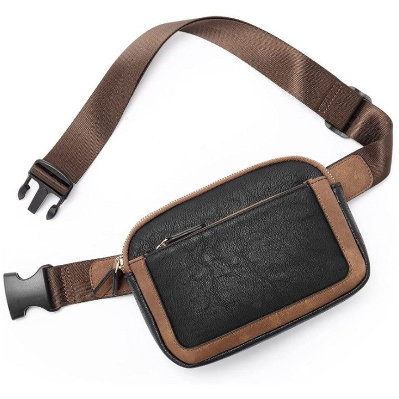 PU Leather Crossbody Waist Bag