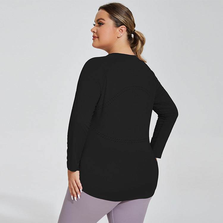 Long Sleeve Loose Sports T-Shirt | Comfortable &amp; Versatile Activewear