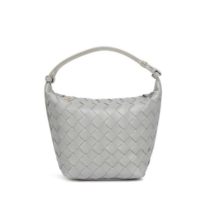 PU Woven Bucket Tote Handbag | Stylish &amp; Durable Everyday Accessory