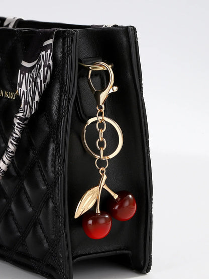 Cherry Charm Keychain -