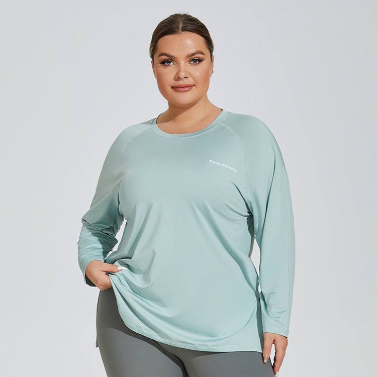 Plus Size Loose Long Sleeve T-Shirts | Comfortable &amp; Stylish