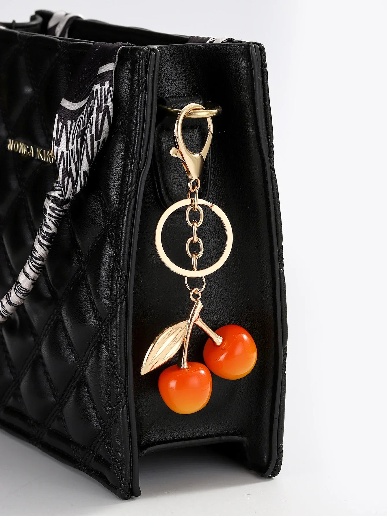 Cherry Charm Keychain -