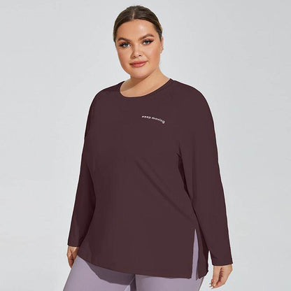 Plus Size Loose Long Sleeve T-Shirts | Comfortable &amp; Stylish