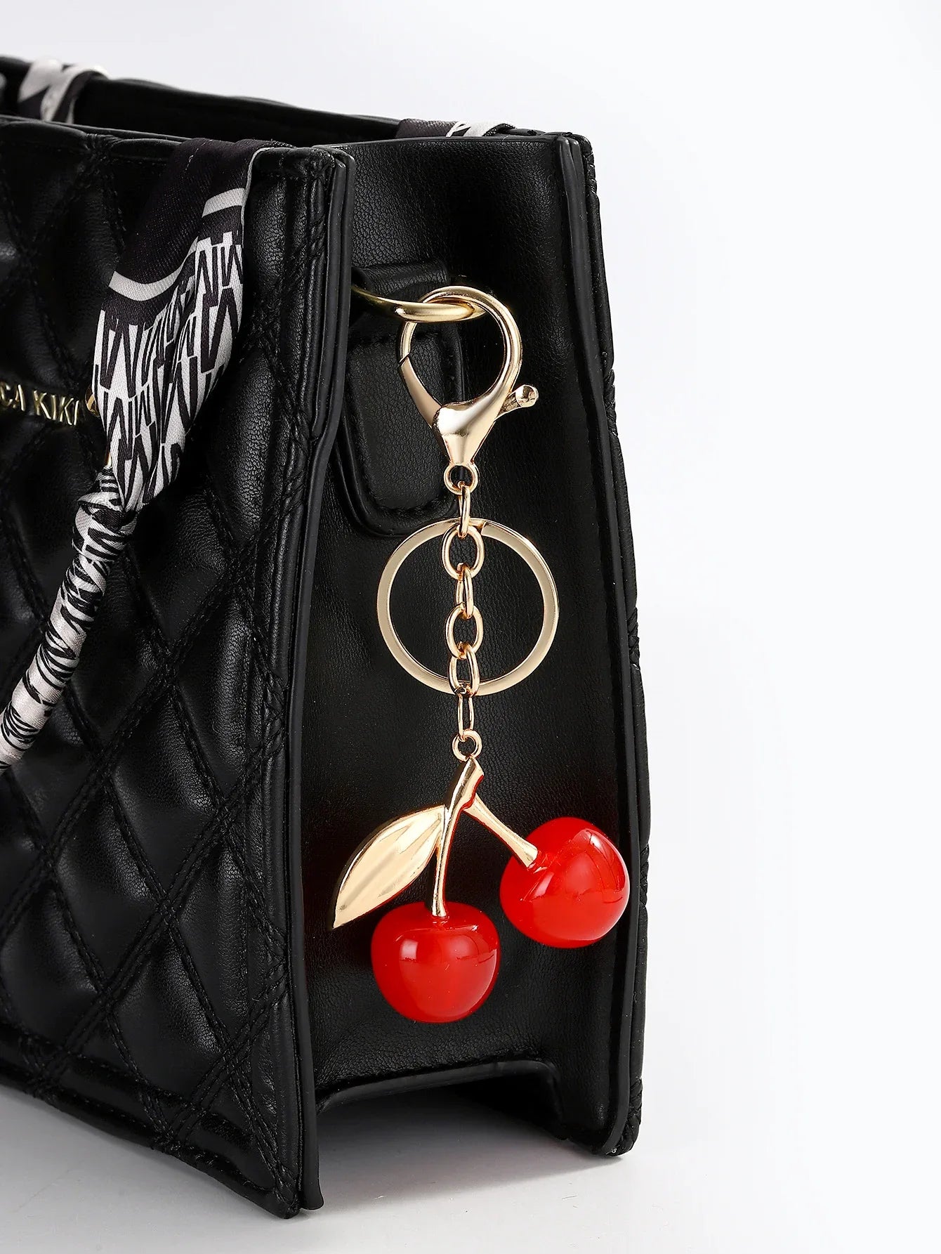 Cherry Charm Keychain -
