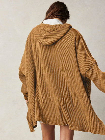 Waffle Knit Hoodies | Cozy &amp; Stylish Layer for Everyday Comfort