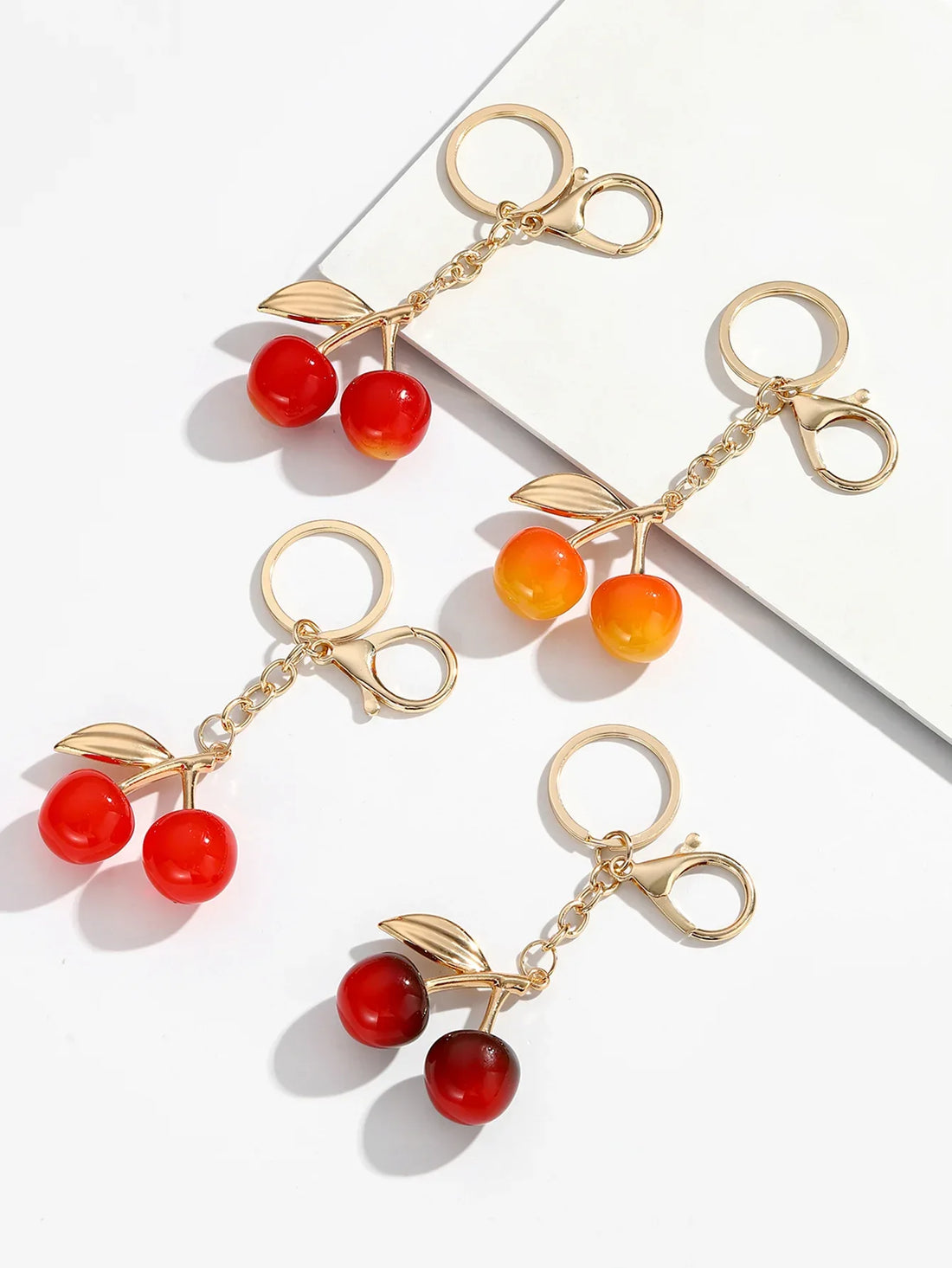 Cherry Charm Keychain -