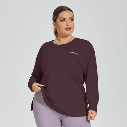 Plus Size Loose Long Sleeve T-Shirts | Comfortable &amp; Stylish