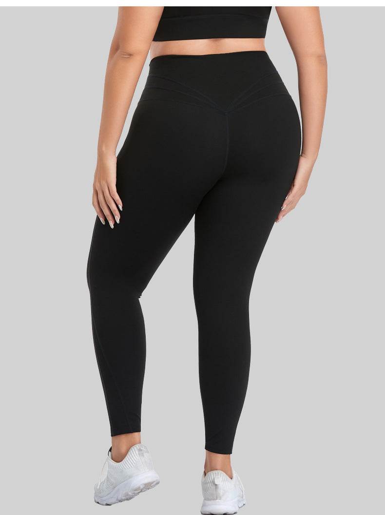 Women Plus Size High Waisted Yoga Leggings: Comfortable &amp; Supportive