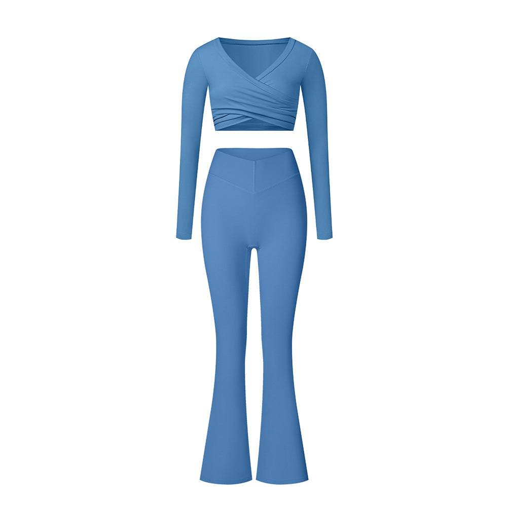 Long Sleeve Sports Yoga Set | Comfortable &amp; Stylish for Every Session