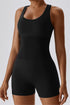 Seamless Racerback Athletic Romper - Comfort & Style Awaits