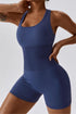 Seamless Racerback Athletic Romper - Comfort & Style Awaits