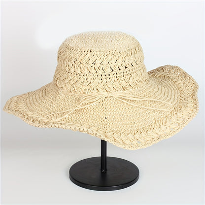 Elegant Oversized Wide Brim Sun Hat