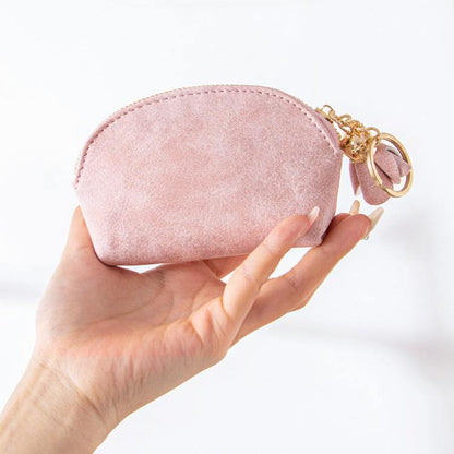 Frosted Small Coin Purse | Chic &amp; Compact for Convenient Storage