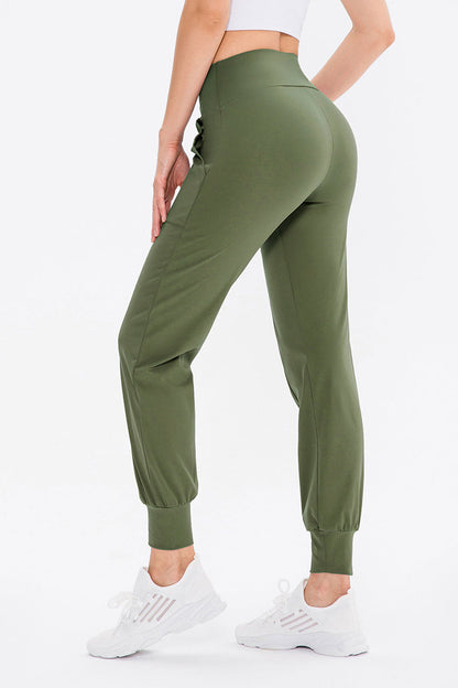 High-Waist Tapered Jogger