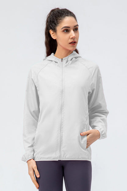 Full-Zip Packable Windbreaker | Portable &amp; Weather-Resistant