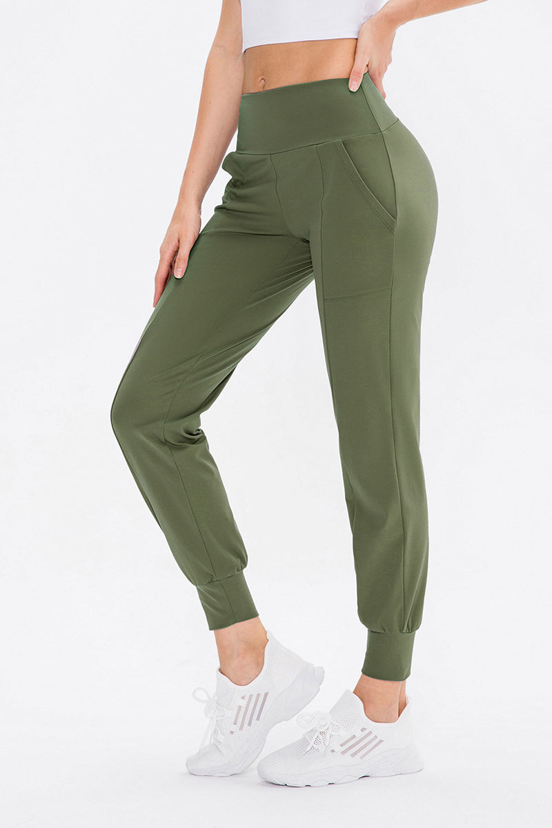 High-Waist Tapered Jogger