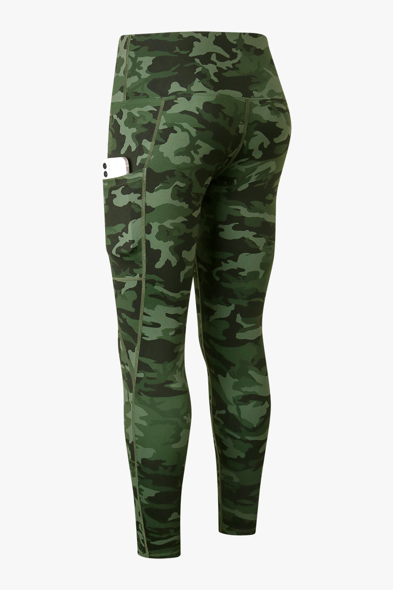 Printed High-Waisted Leggings with Pockets | Trendy &amp; Functional Wear