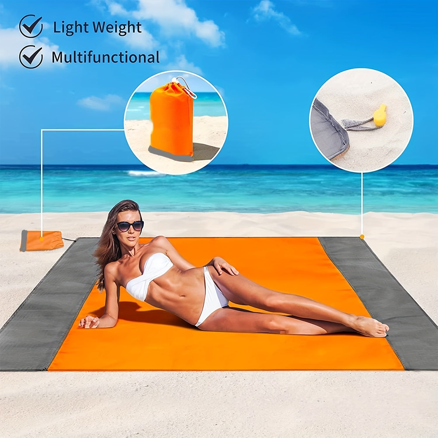 Waterproof Sandproof Beach Blanket