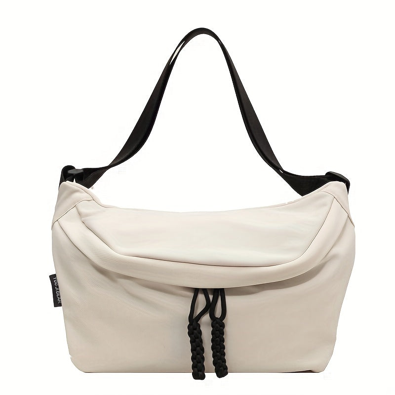 Nylon Solid Color Fanny Pack