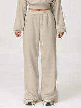 Wide Leg Sweatpant Baggy Straight Leg Sweat Pant with Pocket