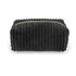 Vertical Stripes Corduroy Cosmetic Bag | Ideal for Travel Essentials