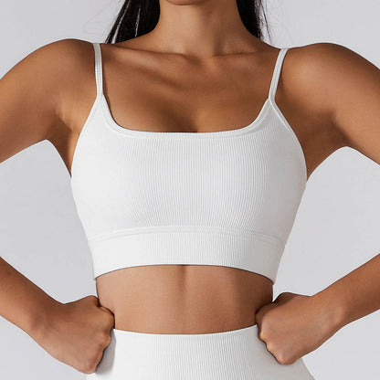 Thin Shoulder Straps Sports Bra | Perfect for Fitness and Workouts