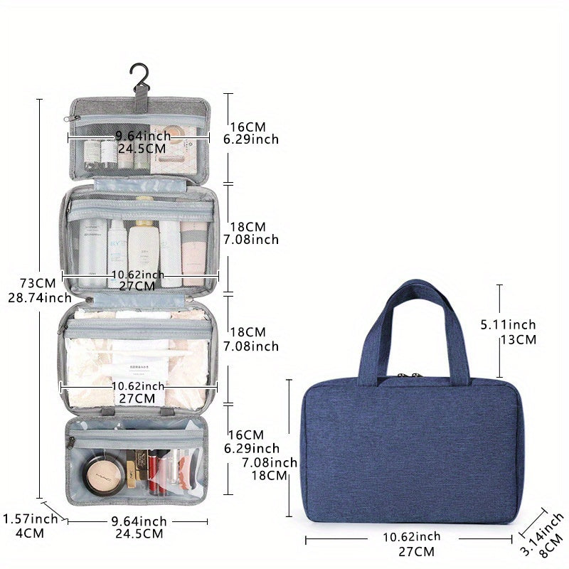 Large Capacity Travel Cosmetic Bag