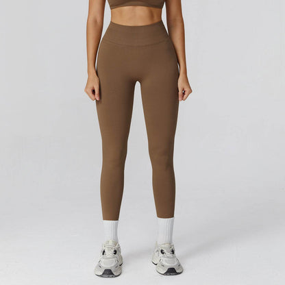 High Waist Workout Leggings Tummy Biker Pants