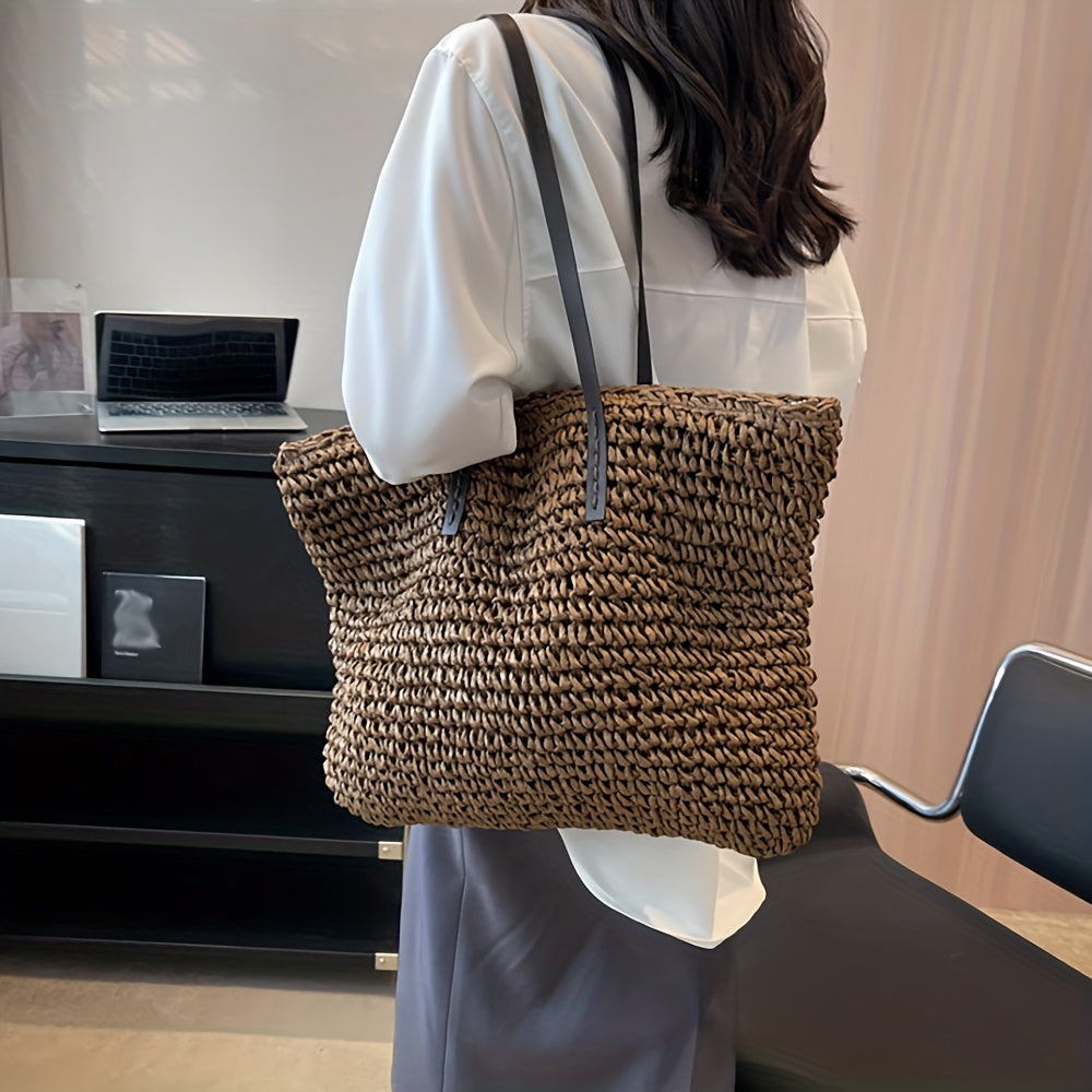 Stylish Large-Capacity Tote Bag