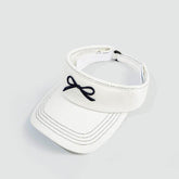 Bow Sun Visor Empty Top Hat Summer Sun Tennis Hat