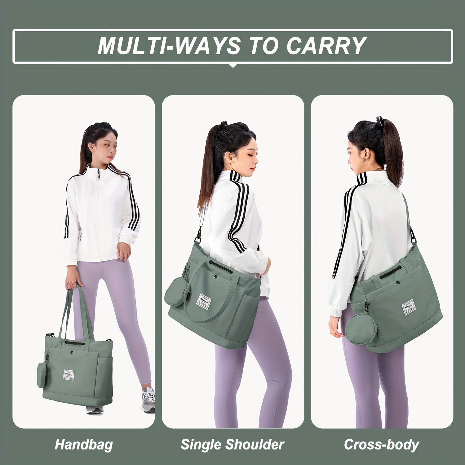 Large Capacity Multifunctional Tote Travel Bag