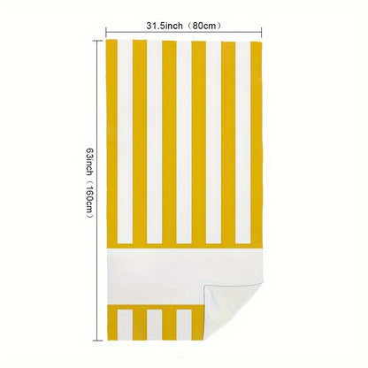 Stripe Pattern Beach Towel