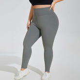 Plus Size High Waist Seamless Yoga Leggings