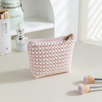 Large Capacity Corduroy Makeup Bag