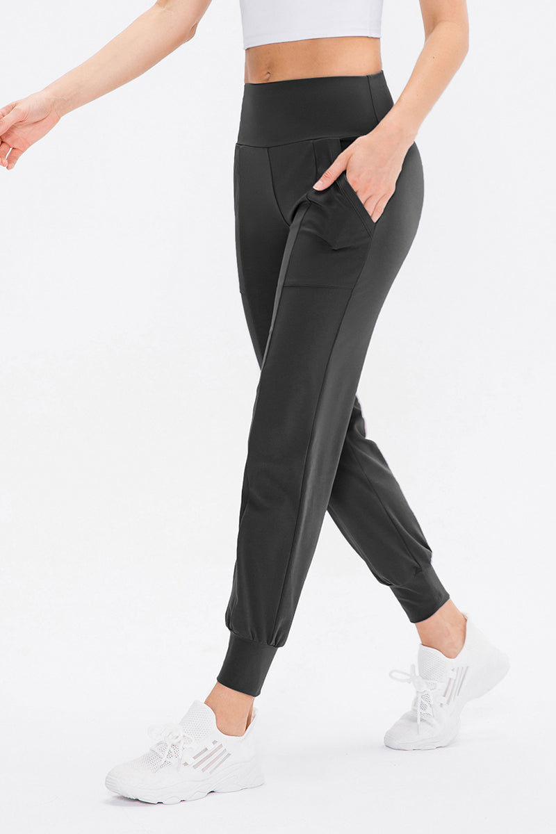 High-Waist Tapered Jogger