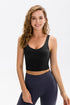 Longline Crop Tops with Built-in Bra - Stylish & Supportive Tops