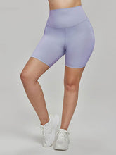 High Waisted Biker Shorts with Pockets