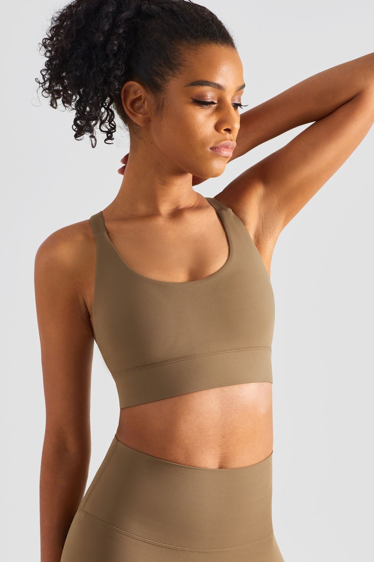 Racerback Adjustable Buckles Sports Bra | Supportive &amp; Custom Fit