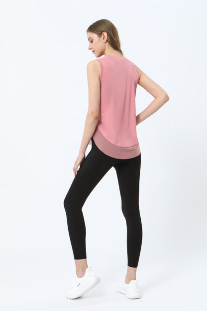 Breathable Mesh Panel Tank Top | Stylish &amp; Comfortable Activewear